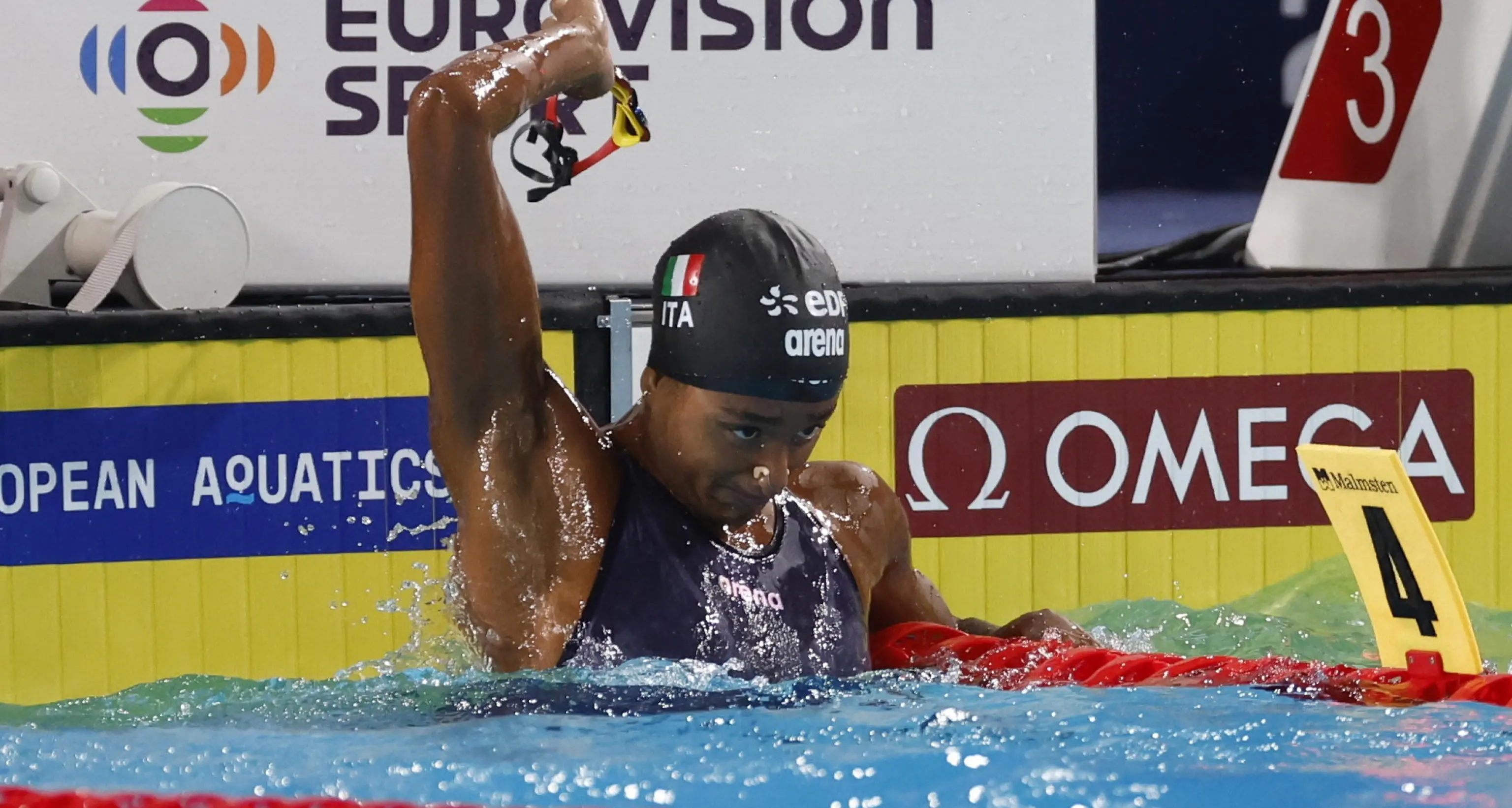 Europei nuoto: Curtis gioia pura 'è assurdo, un sogno e un obiettivo enorme'