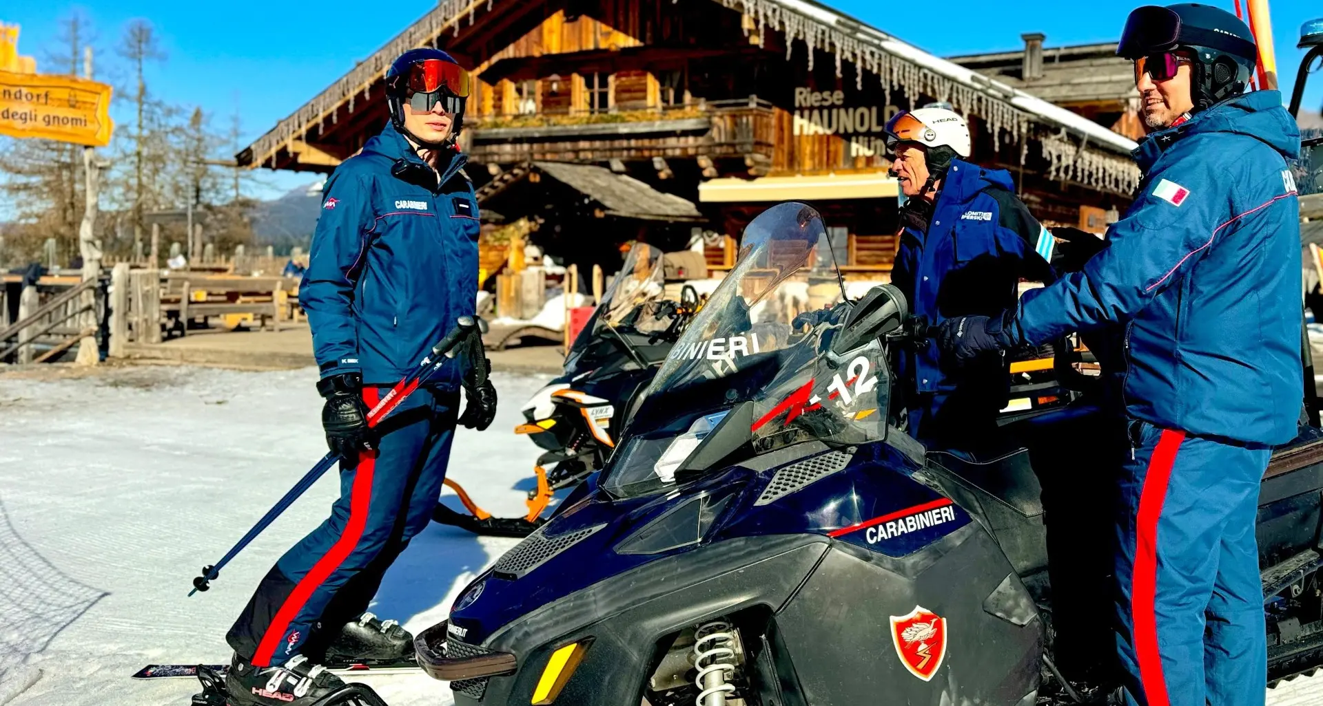 San Candido, rissa fra i tavoli del rifugio: denunciati quattro turisti