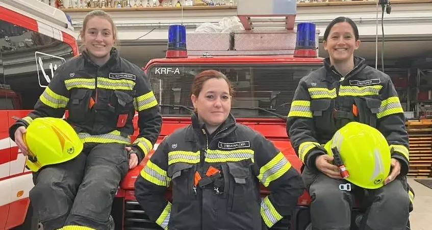 Giornata della donna, grazie alle 438 vigili del fuoco dell’Alto Adige