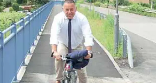 I ladri non fanno sconti: rubata in centro la bici del vicesindaco Konder