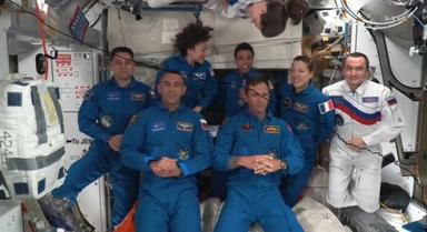 Crew-13 arrivata alla Stazione Spaziale, record di velocità per una navetta Usa