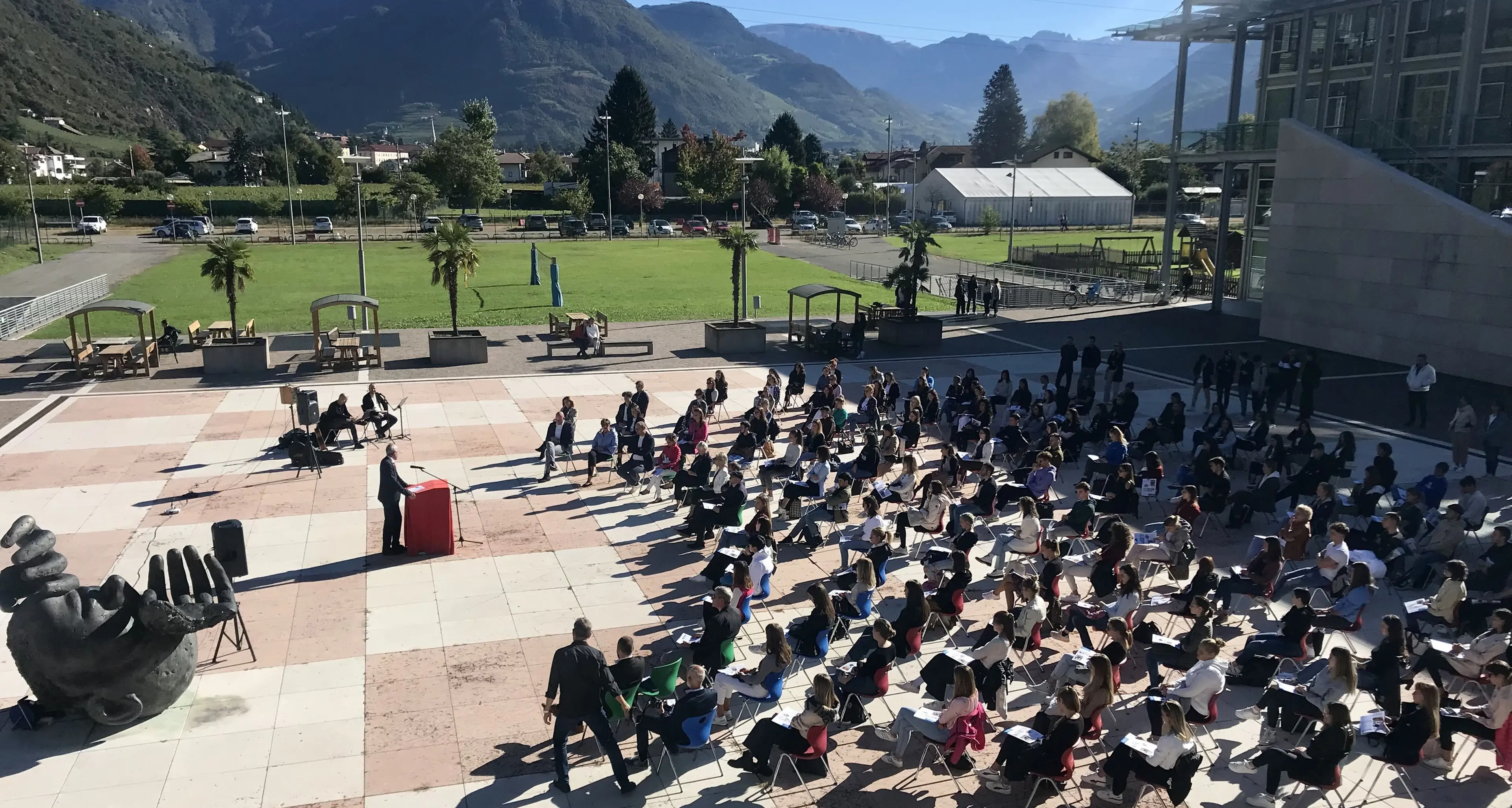 Professioni sanitarie, la Claudiana inaugura l'anno accademico con 204 matricole