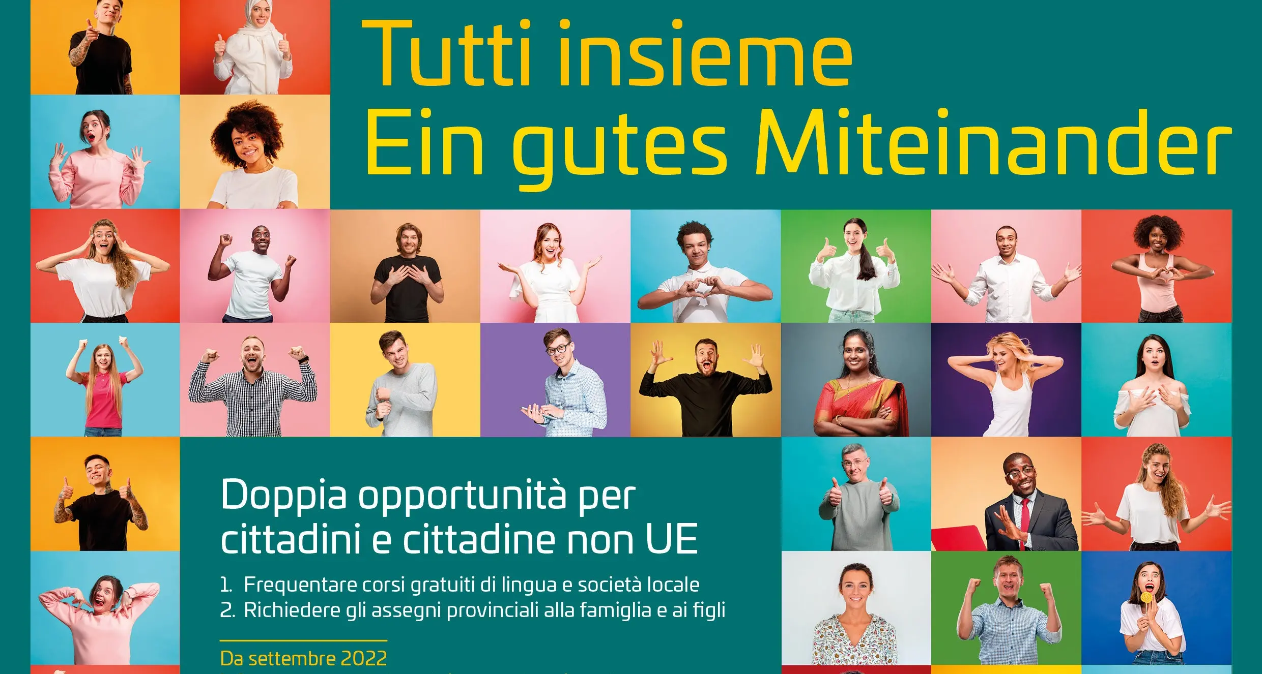 Extracomunitari, in Alto Adige conoscenza delle lingue e corsi obbligatori per ricevere gli aiuti provinciali