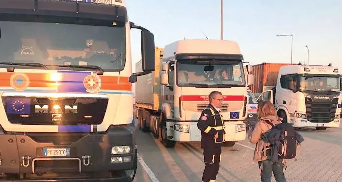 I container sono fermi in Moldavia: usati solo in parte gli aiuti del Trentino Alto Adige. La Protezione Civile: «Pronti per ogni emergenza»
