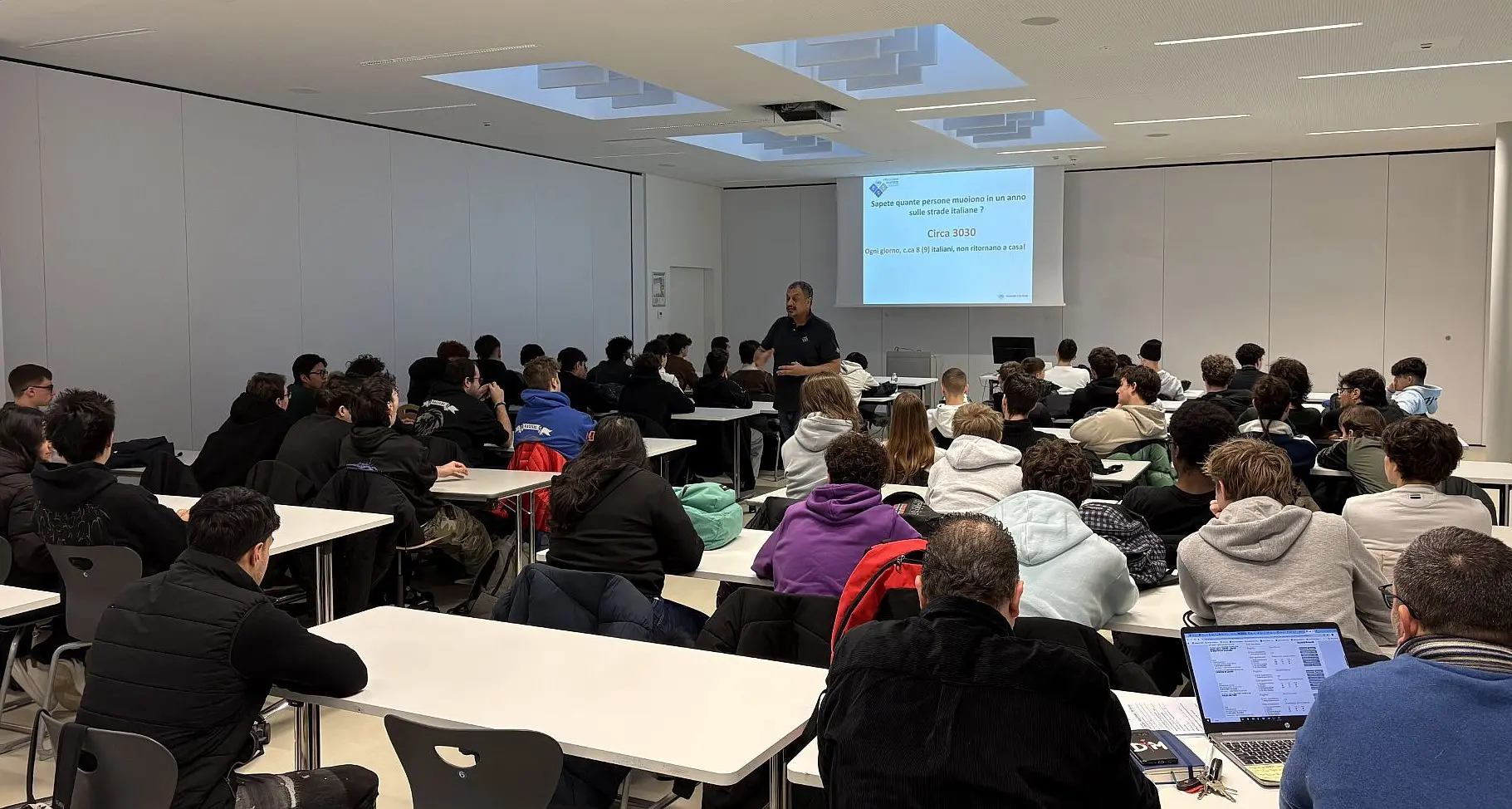 Sicurezza stradale, formazione ACI per oltre 70 studenti dell’istituto Galilei