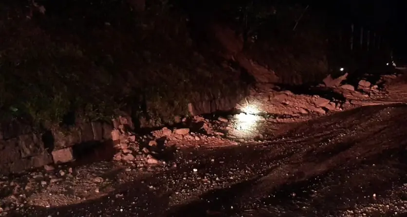 SS508 della Val Sarentino chiusa per smottamento