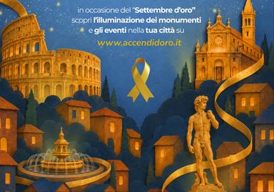 Torna il settembre d'oro per 'accendere' la speranza sul cancro pediatrico
