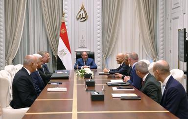 Descalzi incontra al-Sisi, colloqui sugli impegni di Eni in Egitto