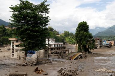Usgs, 'alluvione in Nepal causata dal crollo di un ghiacciaio'
