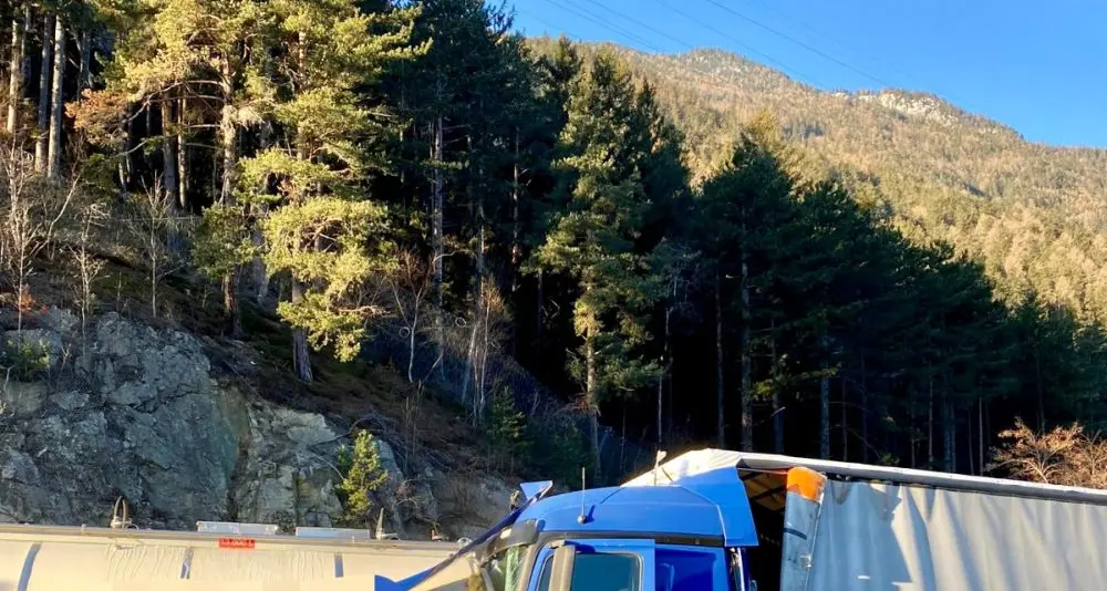 Tamponamento tra tir sull’A22 a Fortezza